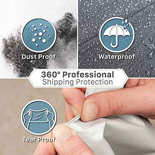 Fosmon 30x36 (25 Pack) Large Poly Mailers, Self-Seal Tear-Proof Waterproof Strong Adhesive Shipping Envelopes Bags for Clothing, Business Suppliers