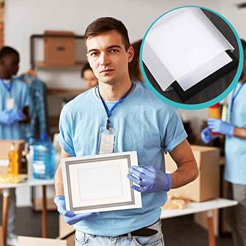 Zubebe 200 Pack Cushion Foam Pouches 4 Sizes Packing Foam Dish Packing Moving Supplies Pouches Cushioning with Fragile Labels(14 x 14 In, 12 x 12 In, 12 x 7.5 In, 7.5 x 7.5 in)