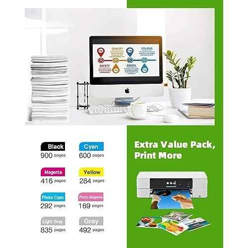 NEXTPAGE CLI 42 Ink cartridges Compatible Ink Cartridges Replacement for Canon CLI-42 CLI42 Use with Pro-100 Pro 100 Printer Professional Inkjet PIXMA PRO-100 Ink 8 Colors 2 Set 16 PCS