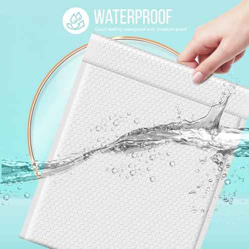 Fuxury Bubble Mailers 12x15" White Padded Envelopes 40 Pack Large Bubble Mailer Strong Adhesion Padded Mailer,Self-Seal Envelope for Mailing Small Business,Magazine, Clothing.