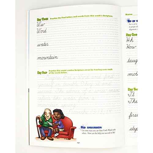 A Reason For Cursive Handwriting Workbook & Teacher Guidebook Level F, Grade 6 - Kids Writing Practice Books for 6th Graders & Beginners - Penmanship Workbooks for Homeschooling & Practicing