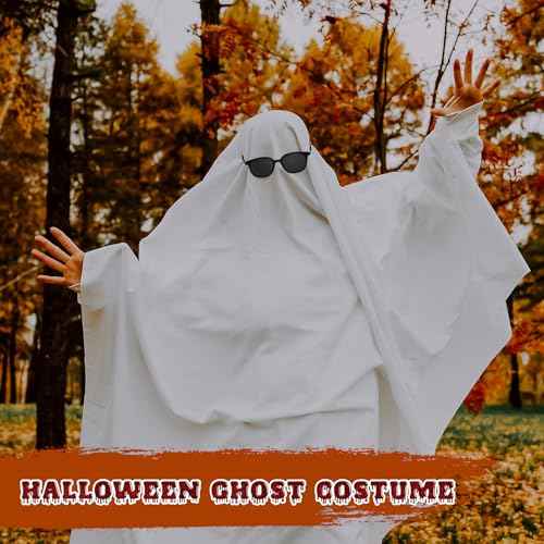 3 Sets Ghost Sheet Costume White Ghost Sheet Halloween Boo Costume for Adult Halloween Cosplay