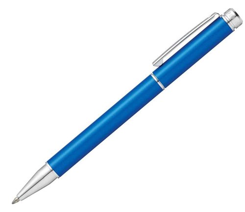 Sheaffer 200 Chrome Trim Rollerball, Matte Metallic Blue (E1915551)