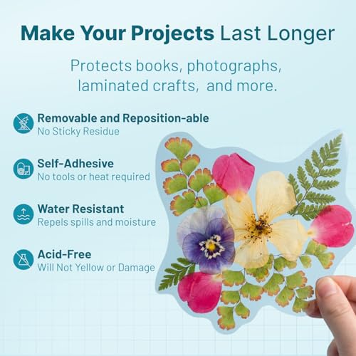 Con-Tact Clear Protective Book Cover Liners 13.5x5ft Pack of 3