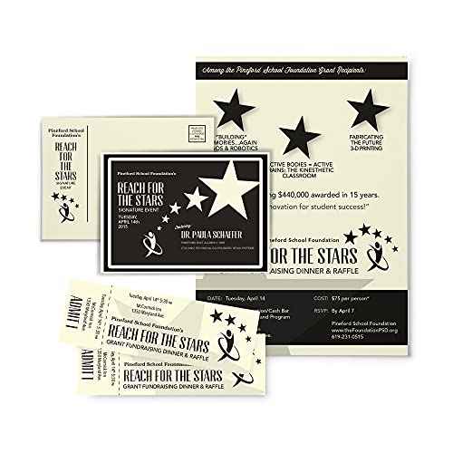 Astrobrights Colored Cardstock, 8.5" x 11", 65 lb/176 gsm, "Cream", 50 Sheets (Pack of 6) - 300 Sheets in Total (91518)