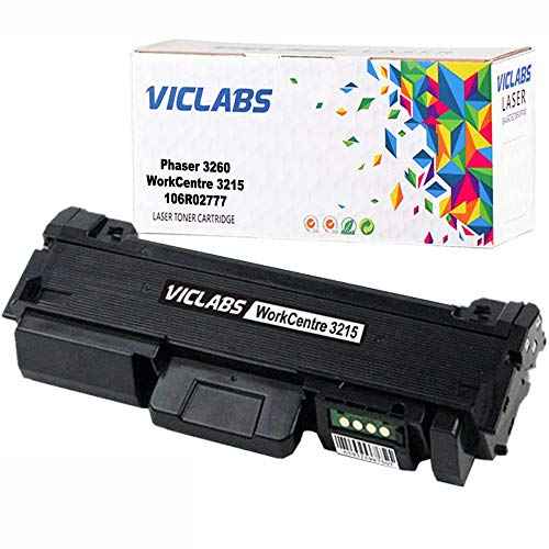 Compatible X3260 3260 106R02777 3215 Toner Cartridge Replacement for Xerox WorkCentre 3215 Toner Cartridge for Xerox Phaser 3215 3260 3260DNI 3052 3215NI 3225DNI Printer-High Yield 3,000 Pages