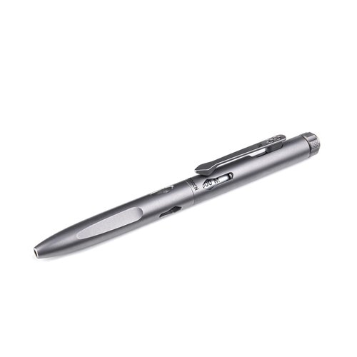 NEXTORCH NP11 Ti Bolt Action Tactical Pen with Ceramic Bead Glass Breaker Head, Titanium Body and Decompression Gyroscope for Writing, Tactical Defense, Emergency Defense, Emergency Escape