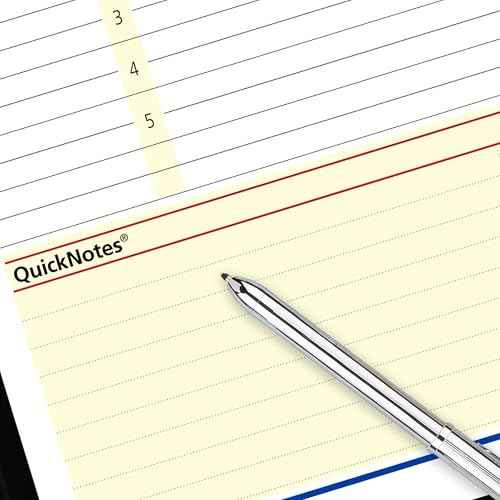 AT-A-GLANCE 2026 Appointment Book Planner, Daily & Monthly, 5" x 8", Small, QuickNotes, Black (76040526)
