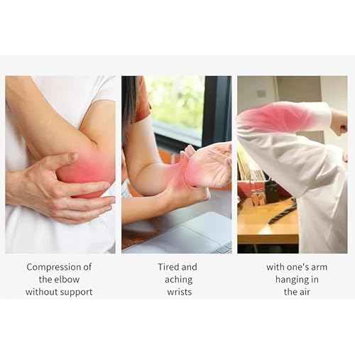 Armrest Cushion for Office Chairs - Soft Elbow Support Pad with Non-Slip Bottom, Fits Most Chairs 2-Piece (Black)