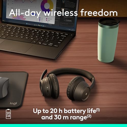 Logitech Zone 305 Wireless Bluetooth Headset for Business - Native Bluetooth, No Dongle