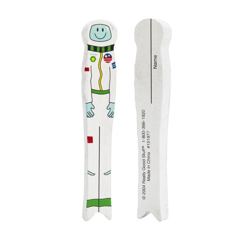Really Good Stuff Teacher & Student Spaceman Kit – 30 Student Size, 1 Teacher Size With Reusable Storage Container | Writing Spacers For Kids, Learning Tool, Finger Spacing, Classroom Must Haves