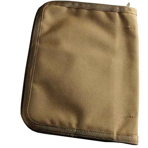Rite in the Rain Weatherproof CORDURA Fabric, 1/2" Ring Binder Cover, 6.75" x 8.875", Tan Cover (No. C9200)