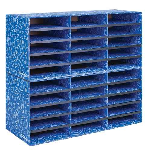 Bankers Box Classroom 30 Compartment Mail Sorter, Single (3384401)