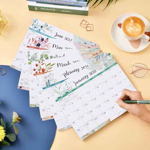 2026-2027 Magnetic Calendar - 2026-2027 Calendar, Magnetic Calendars for Fridge from Jan.2026 - Dec.2027, 8''x10'', 24 Monthly Fridge Calendars for Refrigerator, Easy Organizing