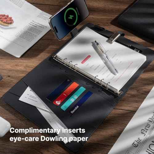 2026 Planner£¬Professional Notebook with Power Bank & 15W Wireless Charger£¬Travel Journal for Business Trips£¬Refillable Planner for Personal Organization£¬Leather Notebook for Women and Men