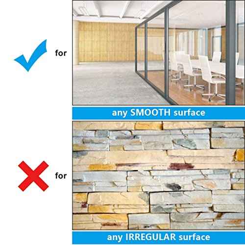 AFMAT WS002 Whiteboard Sticker, 11ft Dry Erase Wallpaper, Peel and Stick Whiteboard Contact Paper for Wall, 132'' x 17.3'' White Board Stick on Wall, Dry Erase Board Roll Adhesive, 6 Markers, 2 Rolls