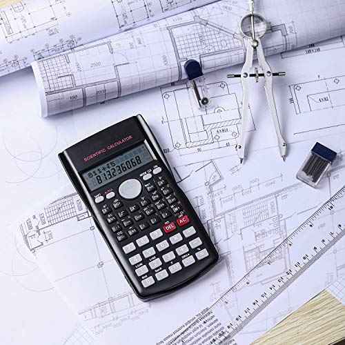 Mr. Pen Scientific 2 Line Calculator - Fraction & College Math Calculator for Students & Engineers