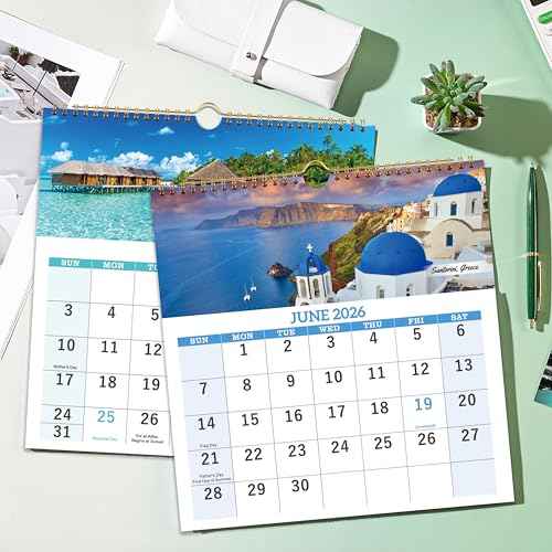 2026 Calendar - Dec. 2025 - Jan. 2027, 3 Month Calendar Vertical Display, Wall Calendar 2026, 11" x 26"(when opened)