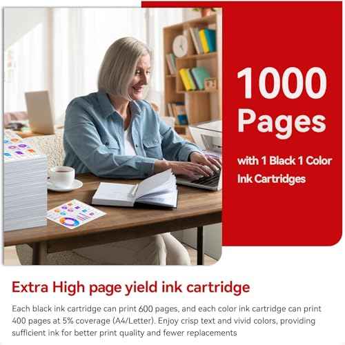 260XL 261XL Compatible for Canon 260 261 Ink Cartridges Replacement for Canon TS6420a Ink Cartridges Compatible for Canon Pixma TS6420 TS6400 TR7020a TS5320 TS5320a TR7000 TS5300 TR7020 TR7022 Printer