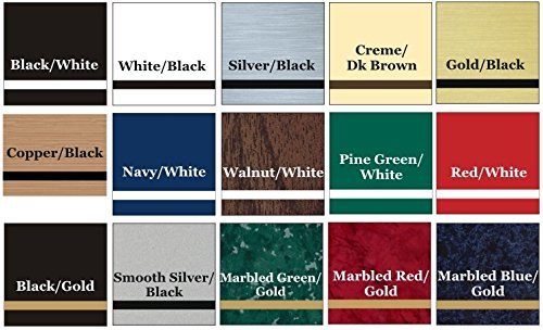 Custom Engraved Name Tag with Magnet or Pin Back - Personalized Laser-Engraved ID Badge