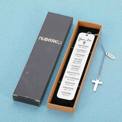 Baptism Gifts for Teen Girl Teenage Religious Christian Gifts for Women Girls Teens Boys Confirmation First Communion Gifts Bookmark for Women Girls Birthday Gift Stocking Stuffers for Girls Boys