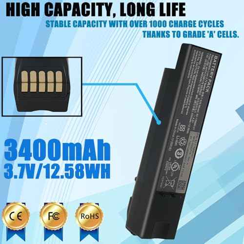 DS8178 Battery Compatible with Zebra DS8100 DS8178 DS8170 Series Barcode scanners BTRY-DS81EAB0E-00 BTRY-ZDS81EAZB0E-00 81-176890-01 71-176890-01 AS-000231-01 3.7V