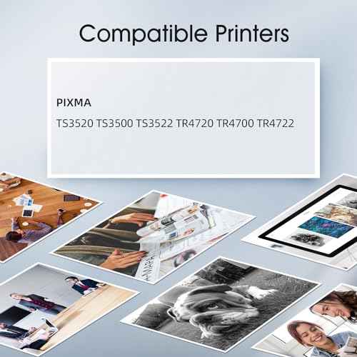 PG-275 Black Ink Cartridge Combo Pack Replacement for Canon 275 275 XL PG-275 275XL High Yield Black Ink for PIXMA TS3520 TS3522 TS3500 TR4700 TR4720 TR4722 Printer (2 Pack)