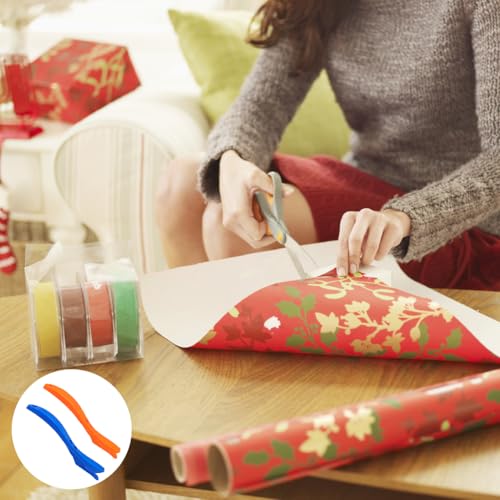 4PCS Safety Sliding Paper Cutter for Gift Wrap - Safe, Easy & Durable
