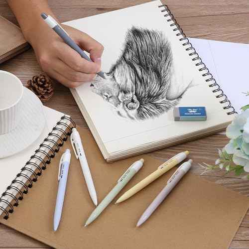 Mr. Pen- 0.5mm Mechanical Pencil Set, 6 Pack, Macaron Pastel, Cute Mechanical Pencils 0.5mm, Lead Pencils 0.5, Christmas Gift