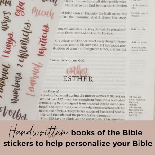 Mr. Pen Esther Bible Journaling Kit with Highlighters Pens Stickers Tabs & Study Guide