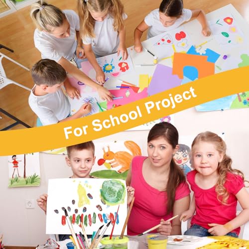 MARACOL 11x14 White Poster Board Bulk Pack 50 Sheets 250GSM Heavyweight