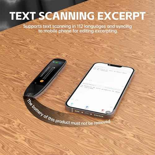 Translator Pen for Dyslexia & Language Learning ? Instant Voice Translation in 112 Languages, Text-to-Speech OCR Scanner, Offline & Online Portable Translator for Students,Travel & Adults