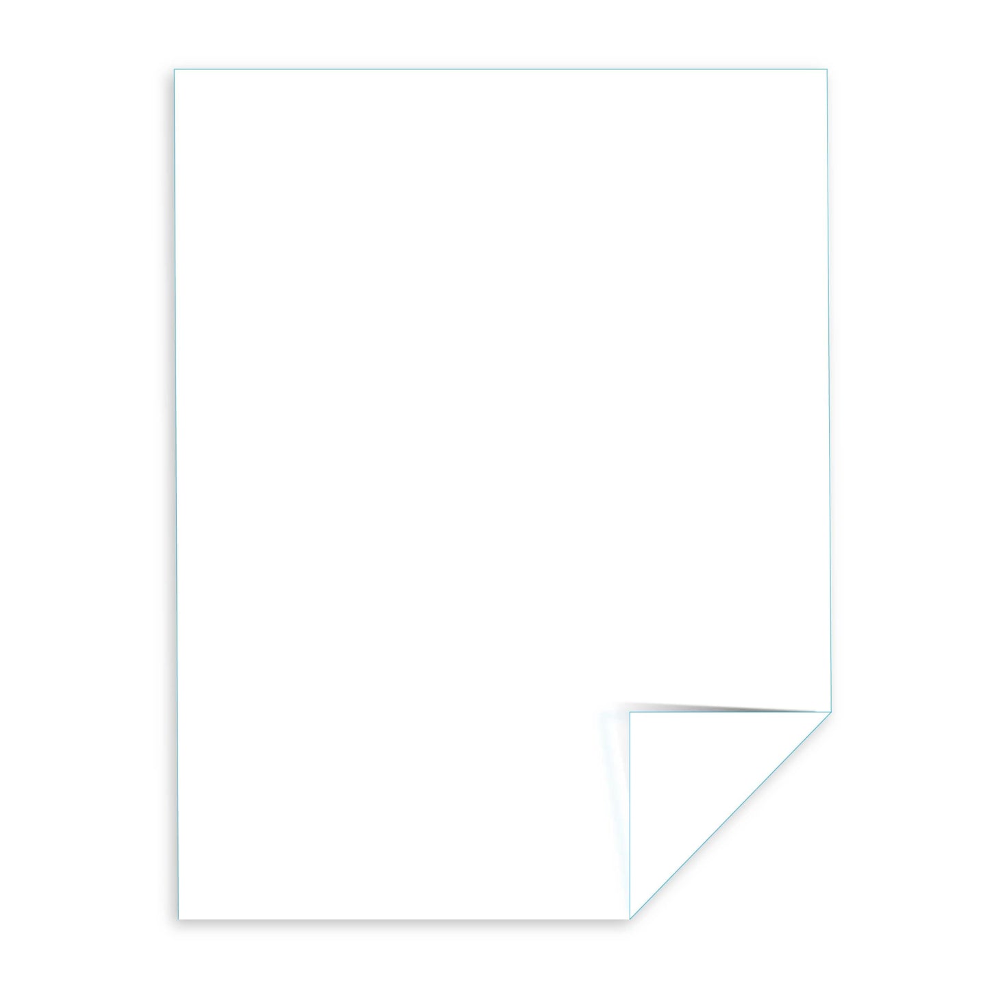 Neenah Index Cardstock, 8.5" x 11", 90 lb./163 gsm, White, 300 Sheets, Lightweight, 94 Brightness - EXTRA SHEETS, MORE VALUE! (91437) (Pack of 6)