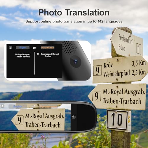 Translation Pen for Dyslexia, 142 Languages Text to Speech Translator Pen, OCR Digital Reading Pen Language Translator Device for Students, Study, Travel, Business
