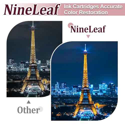 NineLeaf Compatible for Canon Selphy CP1500 CP1300 Ink and Paper KP-108IN KP108 3 Color Ink Cartridges and 108 Sheets 4x6 Photo Paper Glossy for Selphy CP1200 CP1000 CP910 CP900 CP810 Photo Printer