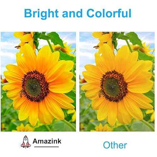 AMAZINK Compatible Ink Cartridge Replacement for 910XL Ink. Works with OfficeJet Pro 8024 8015 8025 8028 8035 8022 Printers. 2 Pack Black