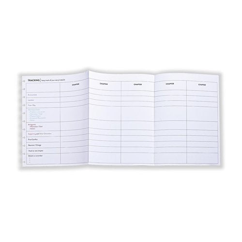 Levenger Master Class: Circa Writing a Novel Discbound Refill - Letter size (11 discs) 14 tabbed, color-coded sections and a fold-out tracking sheet to keep track of your story’s details