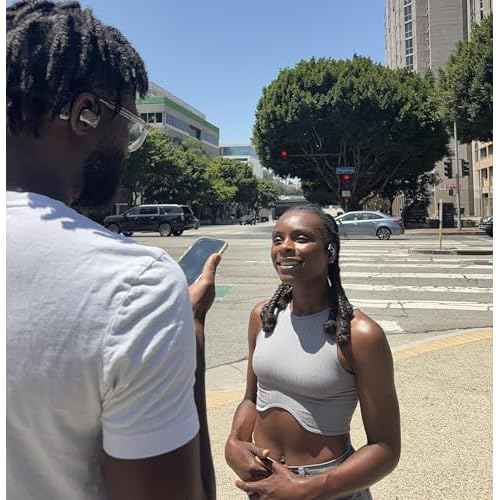 Vital Translation Earbuds Real Time Language Translator Earbuds Vital Translate Buds Into 74 Languages 70 Accents | Bluetooth 5.3 Open-Ear | Noise Isolation | 7?8H Battery Music, Calls