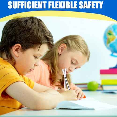 200 Pcs Safety Pens 3.8 Inches Flexible Non-lethal Writing Pens for Mental Health Hospitals and Prisons