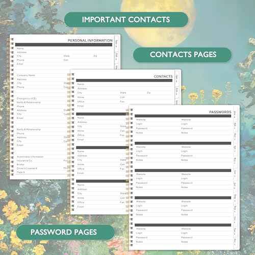 2026-2027 Monthly Planner - 2026-2027 Planner, Jan. 2026 - Dec. 2027, Monthly Planner/Calendar 2026 with Tabs, 9" x 11", Twin-wire Binding, Back Pocket, Note Pages