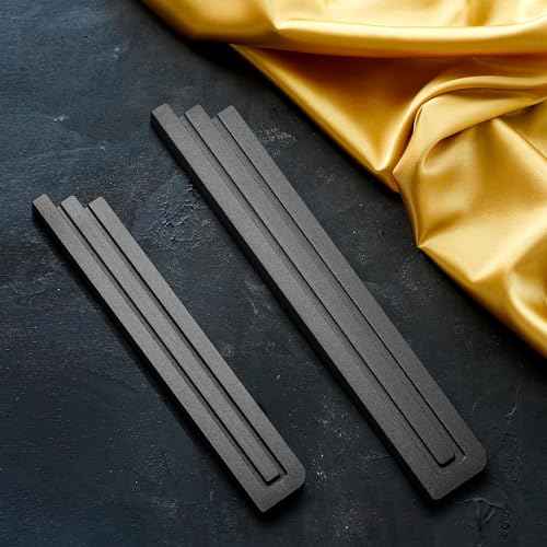 Mezuzah Case ? Shin-Shaped Design Black Aluminum, up to 7" scroll ? Full Hebrew ? Shape ? Easy Peel & Stick to Install ? Waterproof Indoor/Outdoor Use ? Home Blessing & Protection (1, Black)