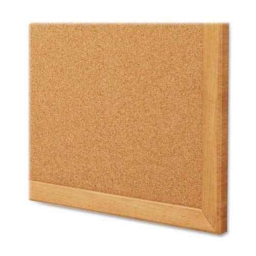 Lorell Oak Wood Frame Cork Board 18" x 24"