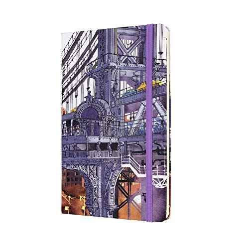 Moleskine Limited Edition Notebook I Am New York, Large, Ruled/Lined, White, Hard Cover (5 x 8.25) 240 Pages