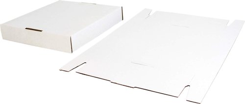 Durable Set of 5 12 inch Vinyl Record Storage Boxes - Heavy-Duty Cardboard Construction with Removable Lid - Holds Up to 90 Records Each - Built Tough for Long-Term, Secure Archival Storage - #12BC13