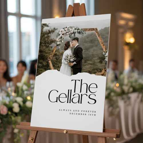 Custom Foam Board Poster Sign, 24x36 inch - 3/16 Thick - Personalized Foamcore Event Signs for Wedding, Baby Shower, Announcements, Presentations, Arts & Crafts
