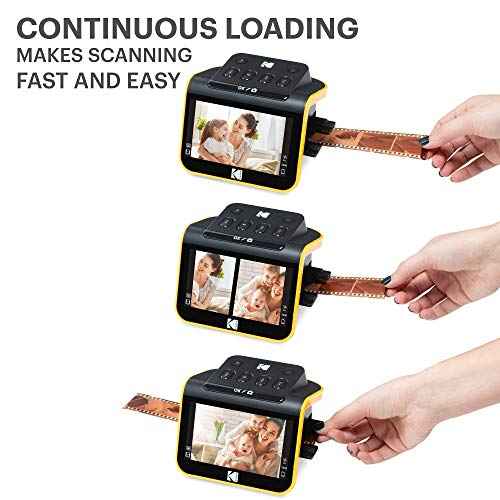 KODAK Slide N SCAN Film & Slide Scanner Digitizer with 5¡± LCD Screen, Quickly Convert Negatives & Slides to Digital 22MP JPEG Photos, Compatible with 135, 126 and 110 Film & Slides