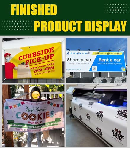 3ft x 5ft Custom Vinyl Banner - Personalized Full Color Sign for Events & Advertising