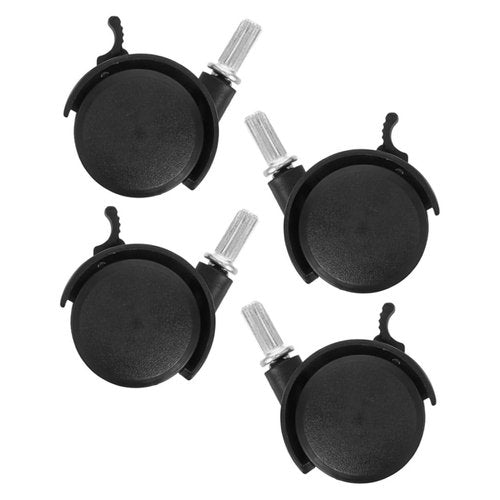 VILLFUL Replacement Caster Wheels for Furniture 4pcs Rolling Wheels Brake for Cart