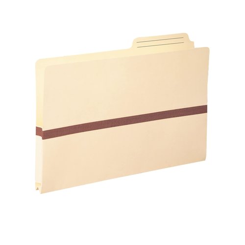Smead File Pocket, 2/5-Cut Printed Tab, Tyvek®-Reinforced, Legal Size, Manila, 50 per Box (76487)