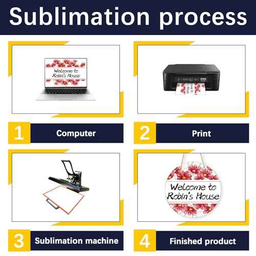 12 pcs sublimation door hanger blanks,10 inch metal circle Unfinished Blank Sign Door Hanger,sublimation sign blanks,sublimation ornament blank decorative door hanger